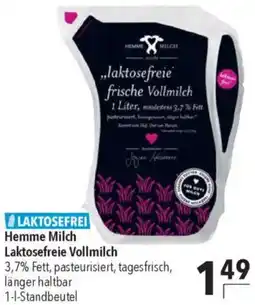 CITTI Markt Hemme Milch Laktosefreie Vollmilch Angebot