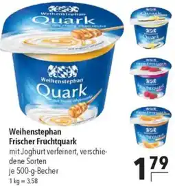 CITTI Markt Weihenstephan Frischer Fruchtquark Angebot