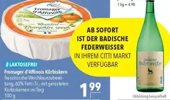 CITTI Markt Fromager d'Affinois Kürbiskern Angebot