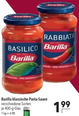 CITTI Markt Barilla klassische Pasta-Sauce Angebot