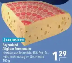 CITTI Markt Bayernland Allgäuer Emmentaler Angebot
