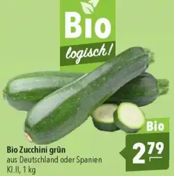 CITTI Markt Bio Zucchini grün Angebot
