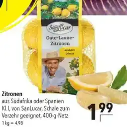 CITTI Markt SanLucar Zitronen Angebot