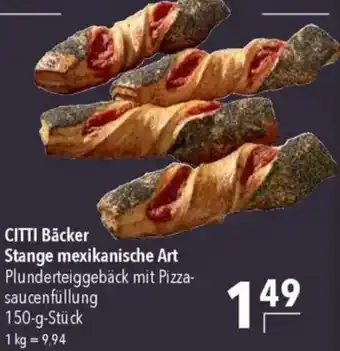 CITTI Markt CITTI Bäcker Stange mexikanische Art Angebot