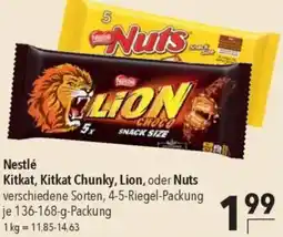 CITTI Markt Nestlé Kitkat, Kitkat Chunky, Lion, oder Nuts Angebot