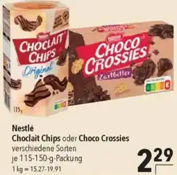 CITTI Markt Nestlé Choclait Chips oder Choco Crossies Angebot