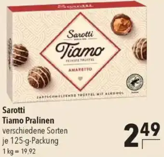 CITTI Markt Sarotti Tiamo Pralinen Angebot