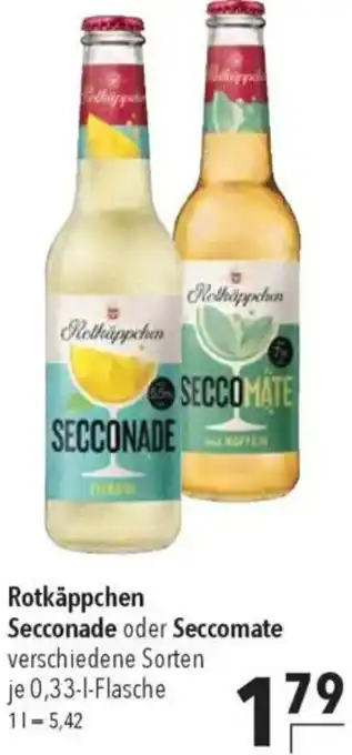 CITTI Markt Rotkäppchen Secconade oder Seccomate Angebot