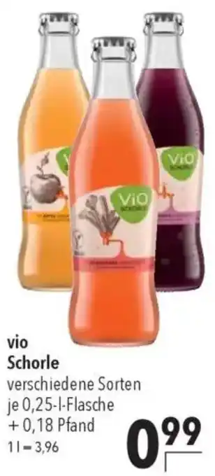 CITTI Markt vio Schorle Angebot