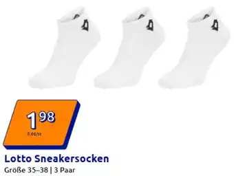 Action Lotto Sneakersocken Angebot
