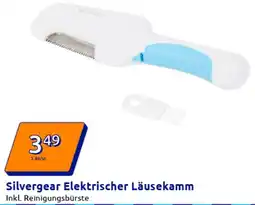 Action Silvergear Elektrischer Läusekamm Angebot