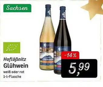 KONSUM Hoflößnitz Glühwein Angebot