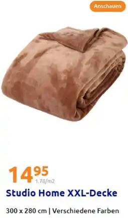 Action Studio Home XXL-Decke Angebot