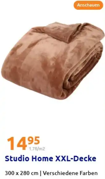 Action Studio Home XXL-Decke Angebot