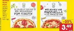 Netto Marken-Discount Gustavo Gusto Pizza Mozzarella Angebot