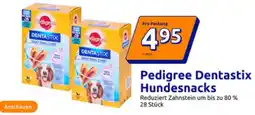 Action Pedigree Dentastix Hundesnacks Angebot