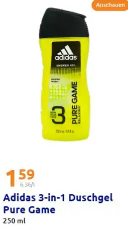 Action Adidas 3-in-1 Duschgel Pure Game Angebot