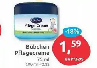 Budni Bübchen Pflegecreme Angebot