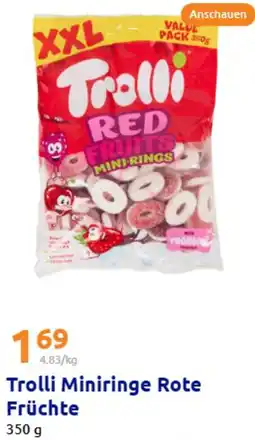 Action Trolli Miniringe Rote Früchte Angebot