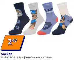 Action Socken Angebot