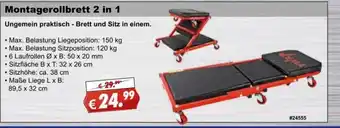 Stabilo Fachmarkt Montagerollbrett 2in1 Angebot