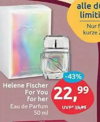 Budni Helene Fischer For You For Her Angebot