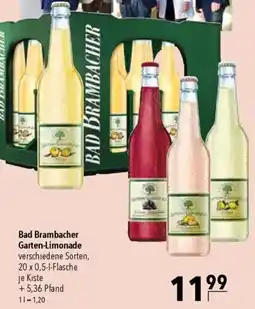 CITTI Markt Bad Brambacher Garten-Limonade Angebot