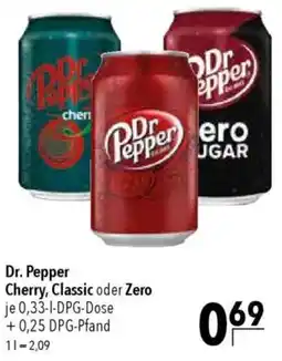 CITTI Markt Dr. Pepper Cherry, Classic oder Zero Angebot