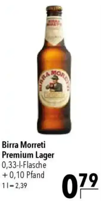CITTI Markt Birra Morreti Premium Lager Angebot