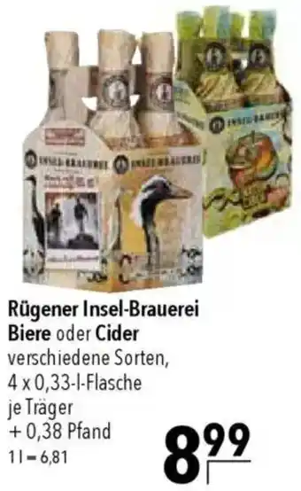 CITTI Markt Rügener Insel-Brauerei Biere oder Cider Angebot