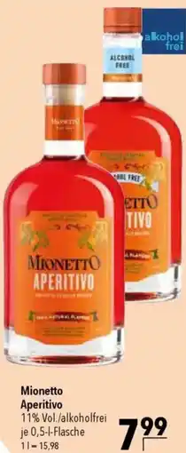 CITTI Markt Mionetto Aperitivo Angebot