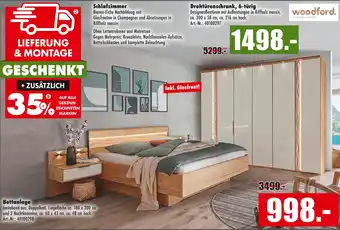 Möbel Mahler Woodford drehtürenschrank, 6-türig Angebot