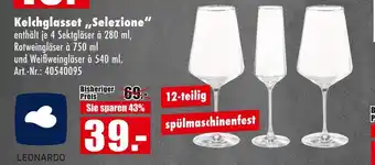 Möbel Mahler Leonardo kelchglassset „selezione“ Angebot