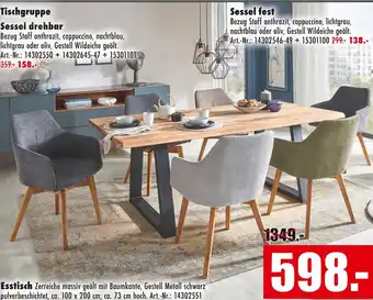 Möbel Mahler Sessel drehbar Angebot