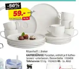 Höffner Ritzenhoff & breker kaffeeservice Angebot