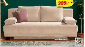 Höffner Schlafsofa luna Angebot