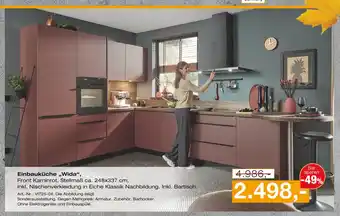 Möbel Inhofer Einbauküche „wida“ Angebot