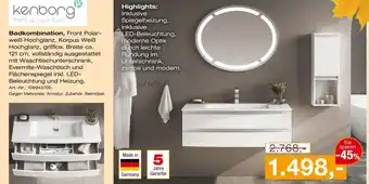 Möbel Inhofer Kenborg badkombination Angebot