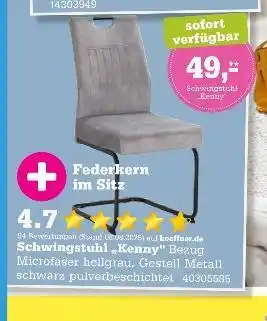 Höffner Schwingstuhl kenny Angebot