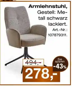 Möbel Inhofer Armlehnstuhl Angebot