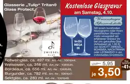 Möbel Inhofer Zwiesel glas glasserie „tulip“ Angebot