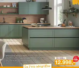 Möbel Inhofer Einbauküche newport satin Angebot