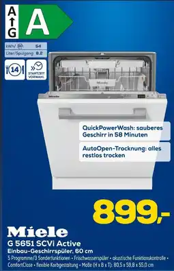 Euronics Miele g 5651 scvi active Angebot