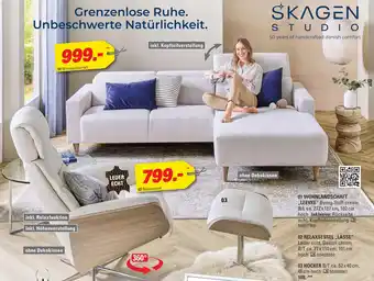 Höffner Skagen studio wohnlandschaft leevke Angebot