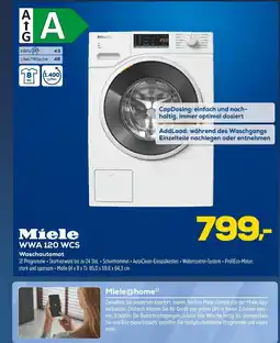 Euronics Miele wwa 120 wcs waschaautomat Angebot