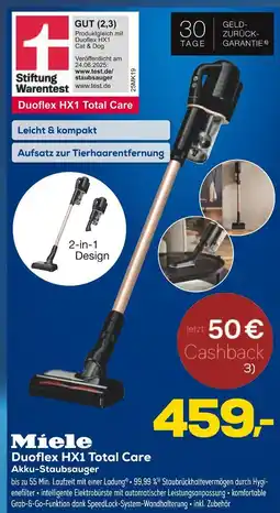 Euronics Miele duoflex hx1 total care Angebot
