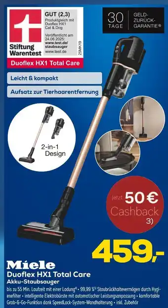 Euronics Miele duoflex hx1 total care Angebot