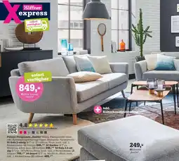 Höffner Höffner sofa 3-sitzig smilla Angebot