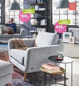 Höffner Soho sofa 2,5-sitzig Angebot