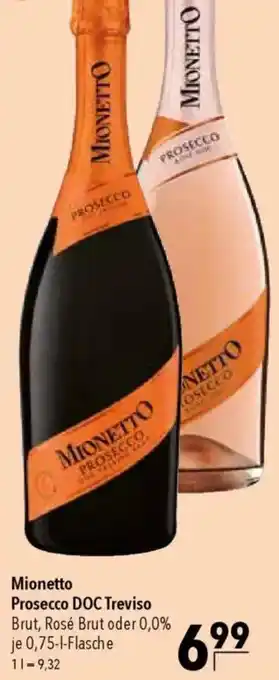 CITTI Markt Mionetto Prosecco DOC Treviso Angebot